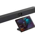Yealink MeetingBar A40-031 All-In-One Video Bar with Touch Console for Teams/Zoom & BYOD Small/Medium Rooms