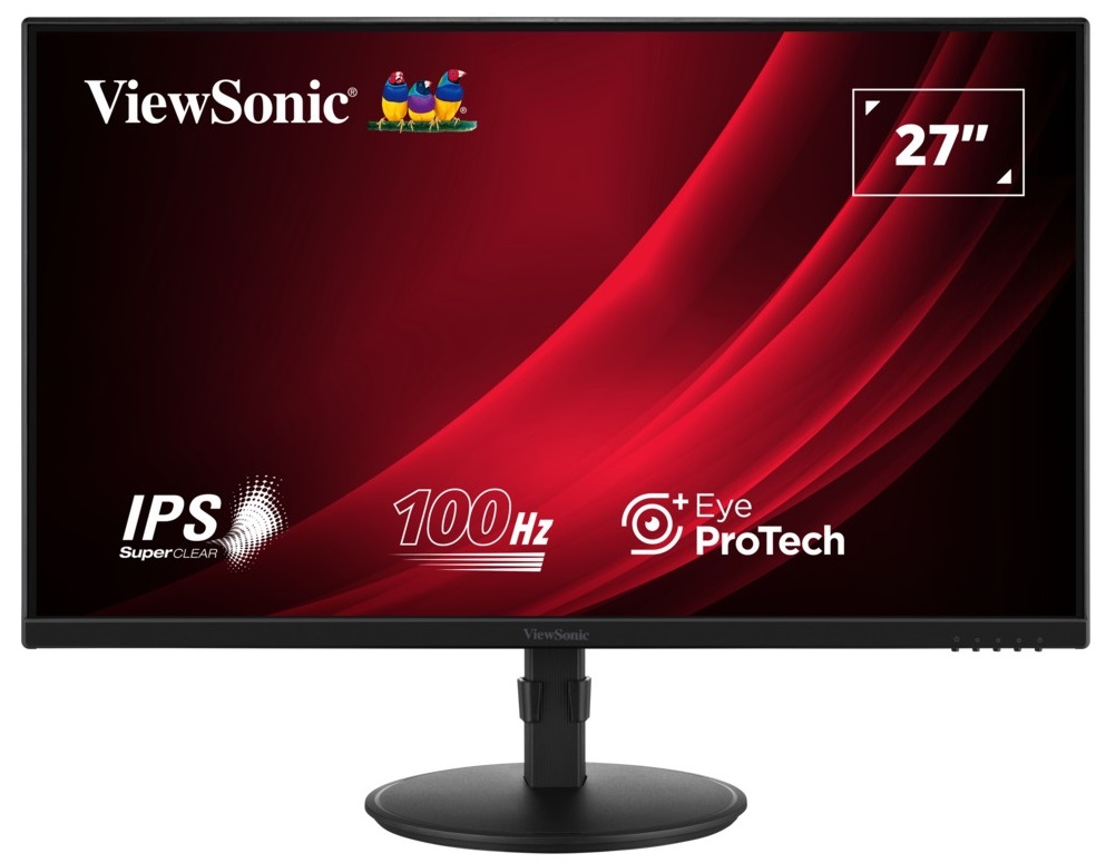 1_1738673840-1.jpg Viewsonic Monitor VG 27'' Full-HD IPS 100Hz Ergonomic/Pivot/Speakers VG2708A-MHD - Image 1