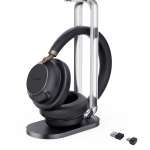 Yealink Headset Wireless Bluetooth ANC Over-Ear with B/T Dongle & Charging Stand BH76 Plus Teams