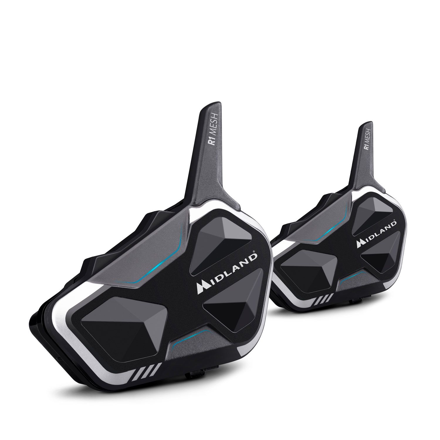 1_1776425382.jpeg Midland Moto Intercom R1 Mesh Hybrid BT & Mesh Helmet Headset (twin) - Image 1