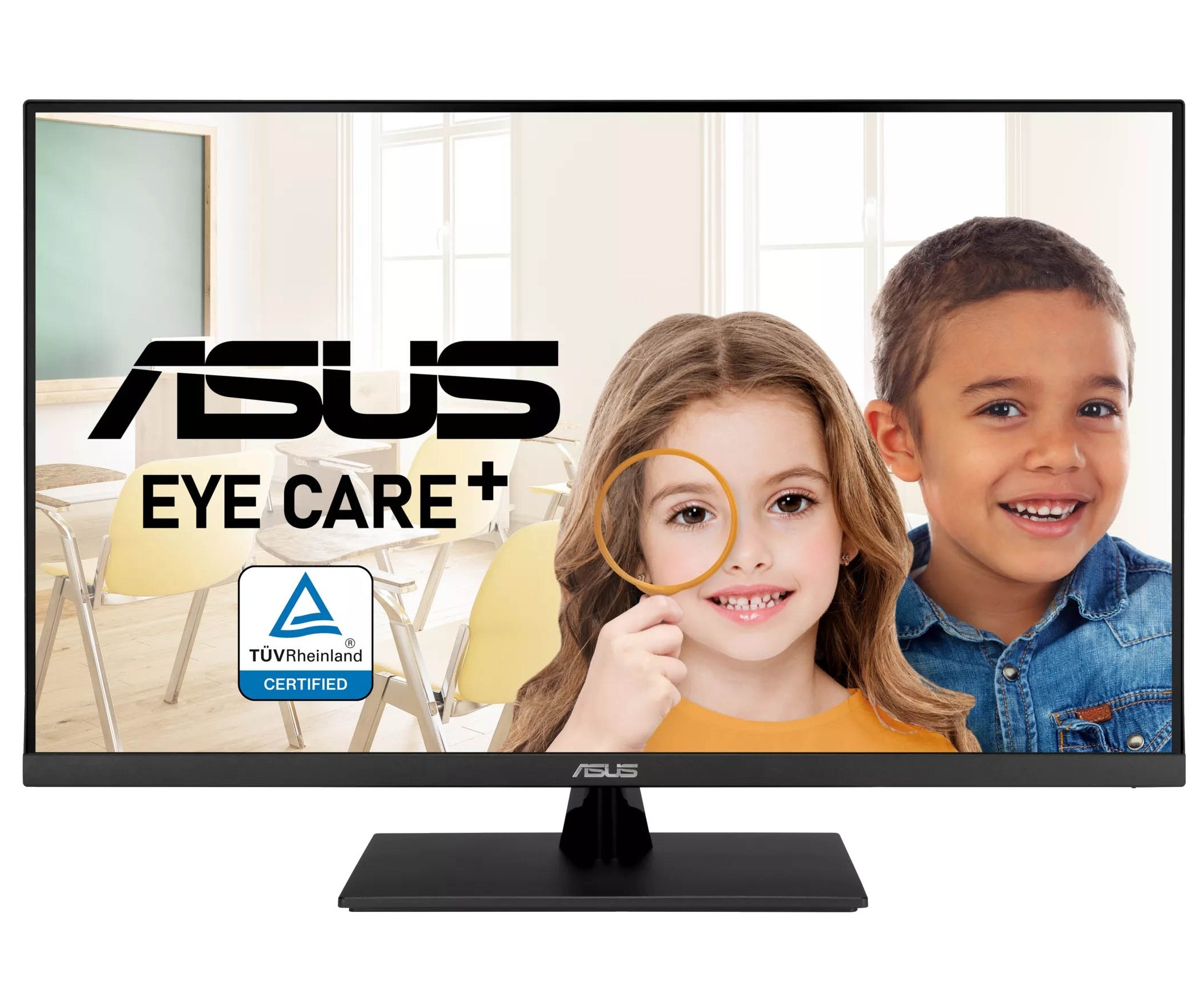 1_1779955487-2.jpg ASUS Monitor EyeCare+ 31.5" 4K UHD 60Hz HDR-10 VA DP Dual-HDMI Speakers VP327Q - Image 1