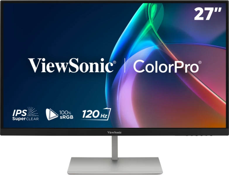 1_1781524537.jpg Viewsonic Monitor VP 27'' 2K QHD IPS 120Hz Full Ergonomic USB Hub HDMI USB-C PD VP2766-2K - Image 1