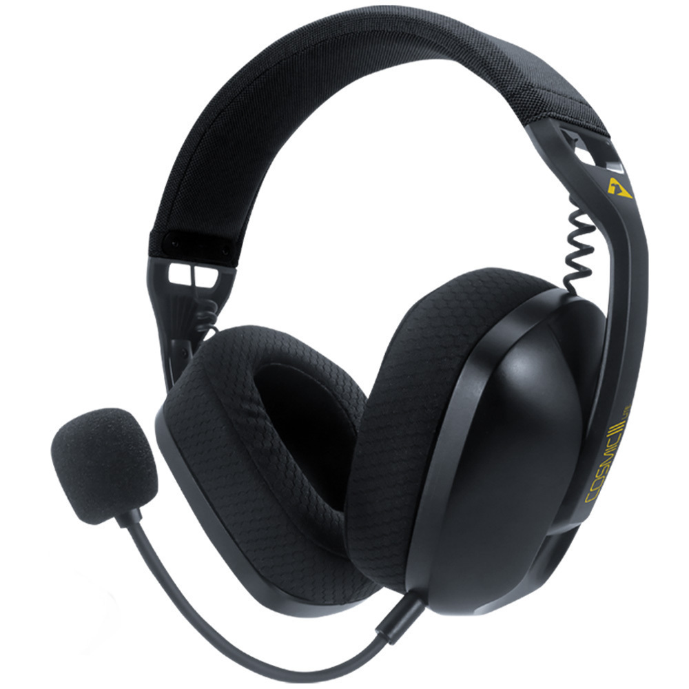 Armaggeddon COSMIC-III LITE Gaming Headset USB+3.5mm+2.4G+BT Fabric Black - Image 1