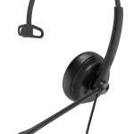 Yealink Headset Wired Analog RJ9 QD with Noice Cancelling for IP Phone YHS34 Mono